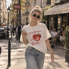 Vintage Strawberry Graphic Cotton Tee
